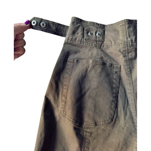 A.L.C Zander On Duty Army Zip Front Pants Women’s Sz 0  Chrissy Teigen Colab - Picture 10 of 12